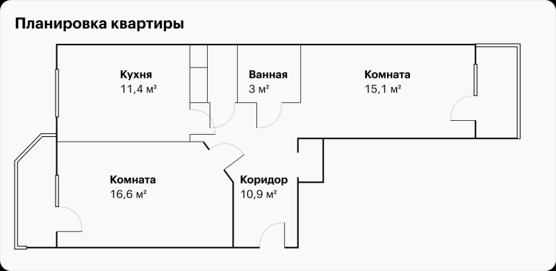 Совет дизайнера: как обустроить неболь­шую квартиру, чтобы не загромо­ждать ее шкафами