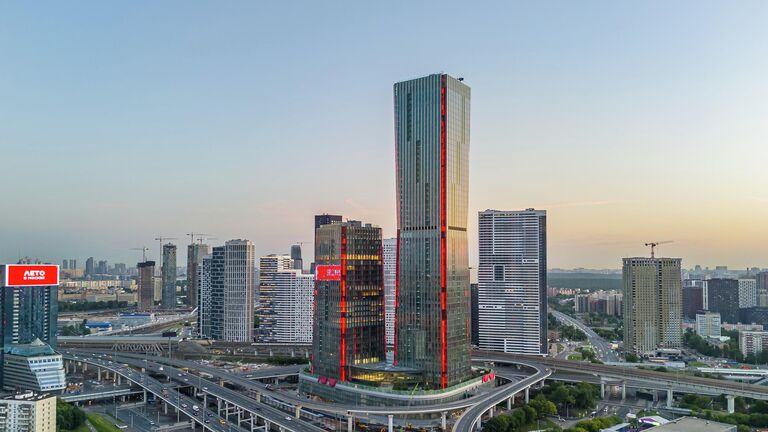 В "Москва-Сити" завершили строительство небоскреба iCity